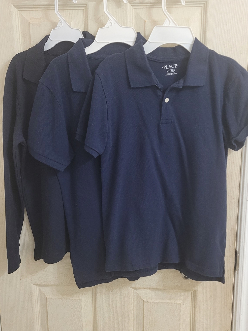 The Children's Place Boys' Navy Polo Shirt - Classic School Essential
